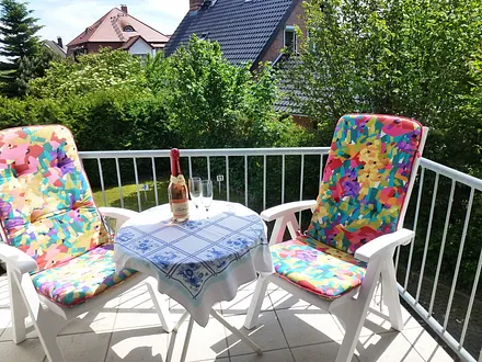 sonniger Süd-Ost Balkon