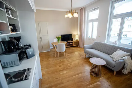 Herzlich willkommen in der Ferienwohnung Nr. 3 in der Villa ALBA in Binz!