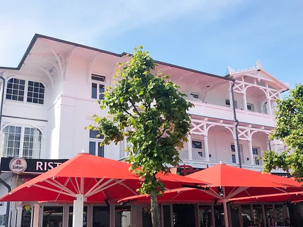 Die Villa Alba in Binz.