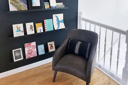 Der Hausflur in der Villa ALBA.