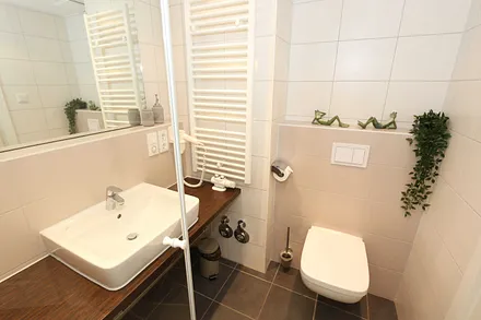 Badezimmer mit WC