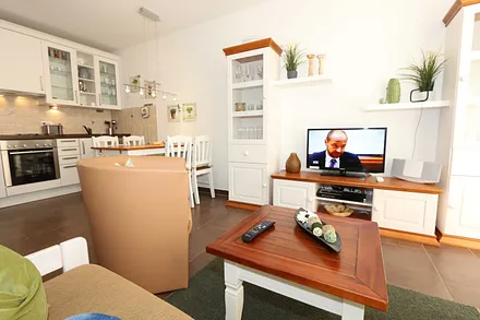 Wohnbereich mit TV