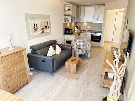 kombinierter Wohn-und Küchenbereich