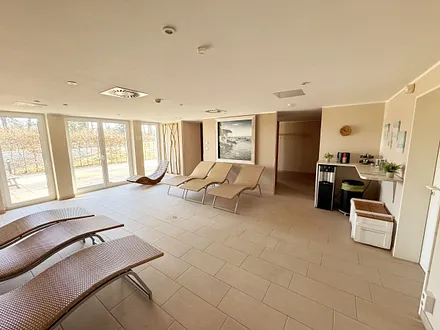 Ruhebereich im Wellnessbereich