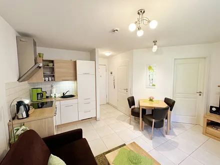 kombinierter Wohn-/Ess- und Kochbereich