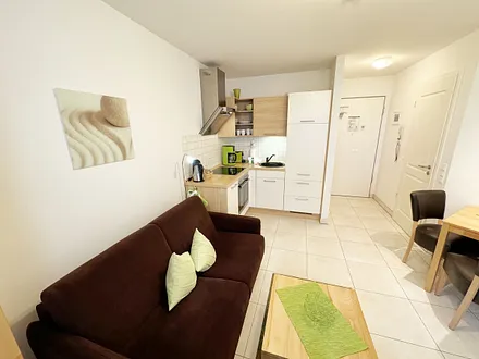 kombinierter Wohn-/Ess- und Kochbereich