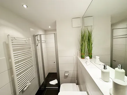 innenliegendes Badezimmer