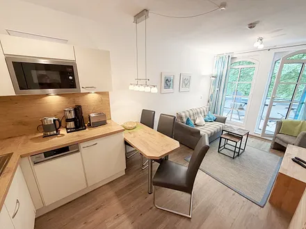 Haus Meeresblick A 3.15 Steuerbord - Wohn- und Essbereich