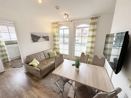 gemütlicher Wohnbereich mit Couch