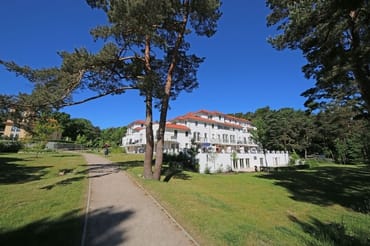 Blick zum Haus Meeresblick