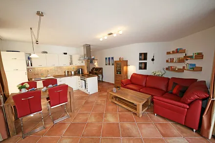 offener Wohn-/Ess-/Kochbereich