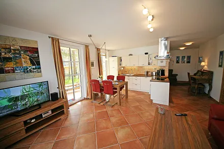 offener Wohn-/Ess-/Kochbereich