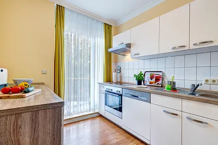 separate Küche mit frz. Balkon