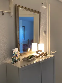 Willkommen im Flur der Ferienwohnung Ginkgo 