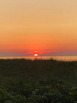 Sonnenuntergang in Kägsdorf 