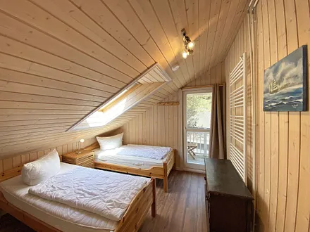 2. Schlafzimmer mit Einzelbetten