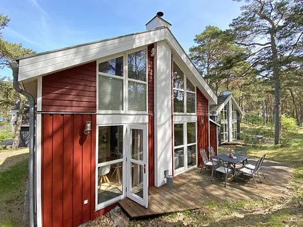 Blick auf die Terrasse