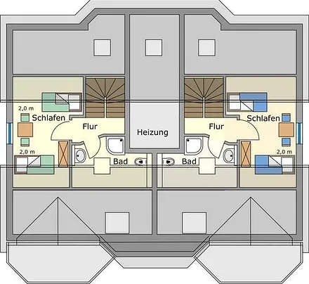 Grundriss-Dachgeschoss