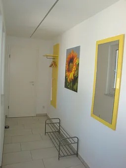 Der Eingangsbereich der Ferienwohnung