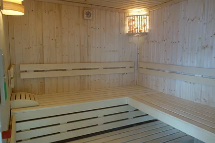 Kraft und Wärme tanken nach einem stürmischen Wintertag