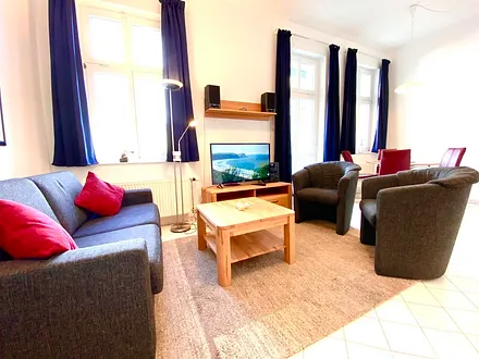 Der gemütliche Sitzbereich ermöglicht pure Entspannung!