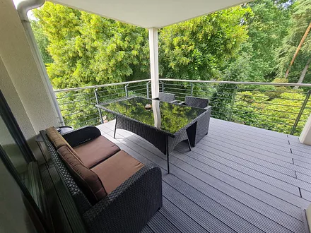 Terrasse im ersten Obergeschoss