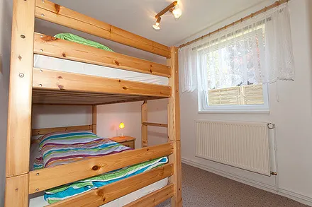 Etagenbett im 2. Schlafzimmer