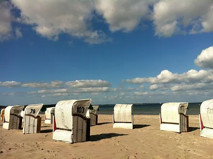 250 m bis zum Strand