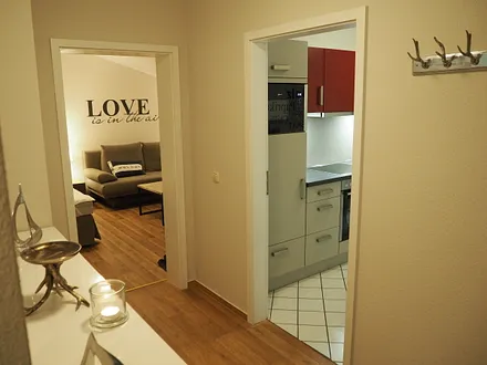 Flur Küche Schlaf-Wohnzimmer