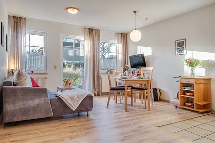 Blick Wohn/ Essbereich