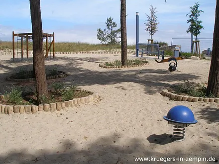 Spielplatz in Strandnähe