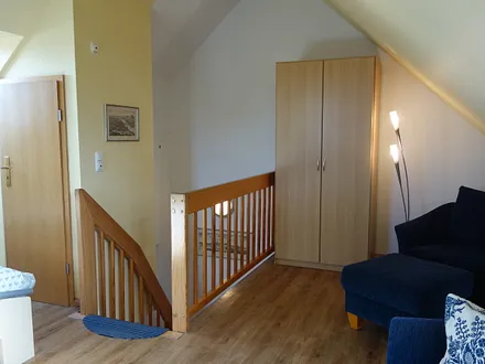 Treppe vom Dachgeschoss