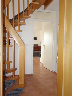 Treppe zum Dachgeschoss