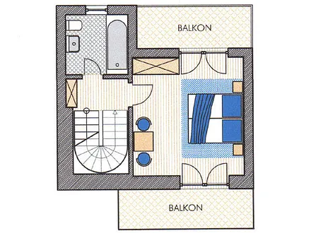 Grundriss 2. Obergeschoß
