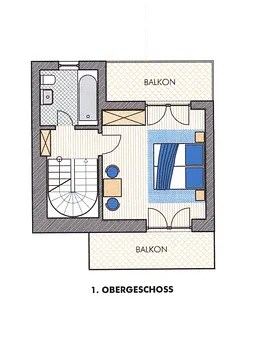 Grundriss 1 OG