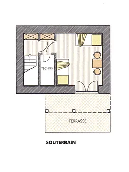 Grundriss Souterrain