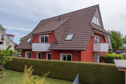 Außenansicht Ferienhaus Lütten Kulli 27qm Wohnung 