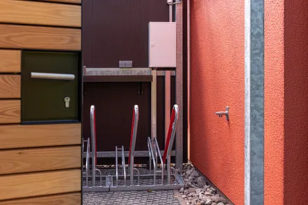 Für Fahrräder mit Ladetation! Ferienhaus Lütten Kulli 