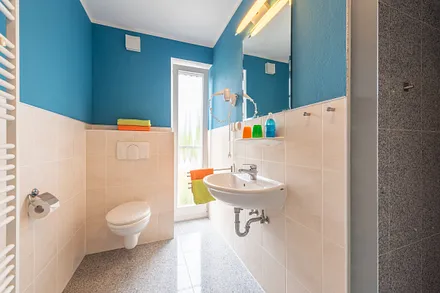 Bad - Ferienhaus Lütten Kulli 