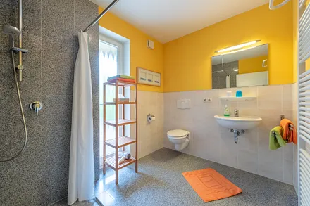 Bad - Ferienhaus Lütten Kulli 