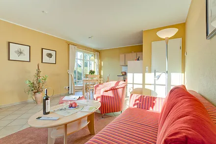 Wohnzimmer 51m² Wohnung