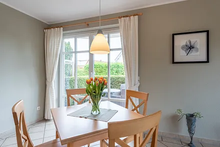 Essbereich - Ferienhaus Lütten Kulli 