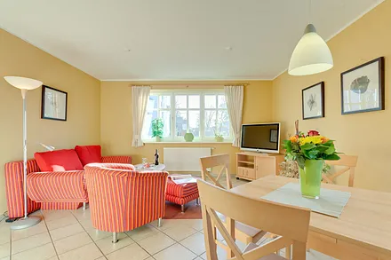 Wohnzimmer 51m² Wohnung