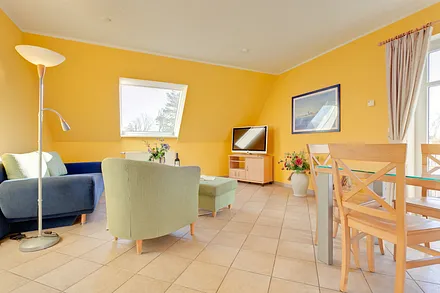 Wohnzimmer 70m² Wohnung