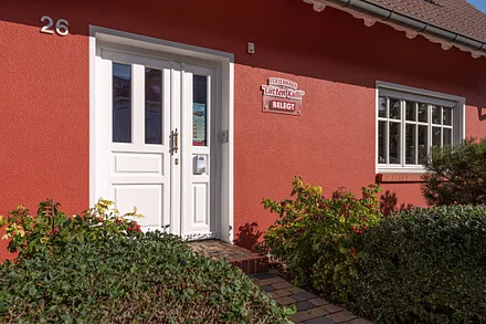 Eingang Ferienhaus Lütten Kulli 