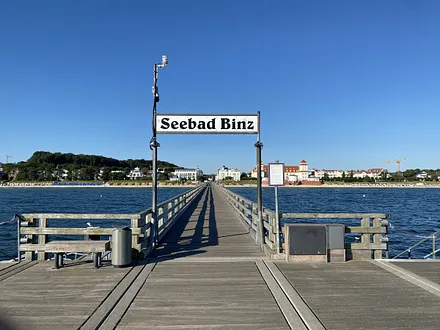 Blick von der Seebrücke