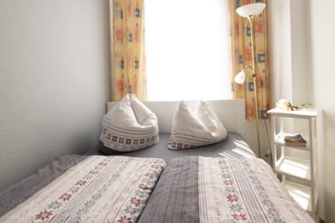 Einblick in Schlafzimmer 2