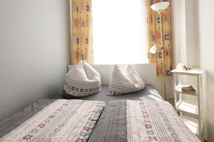 Einblick in Schlafzimmer 2