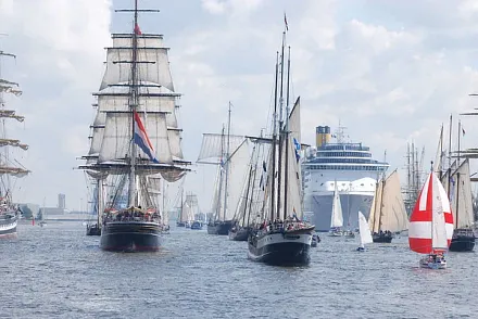 Hansesail in Rostock / Warnemünde im August