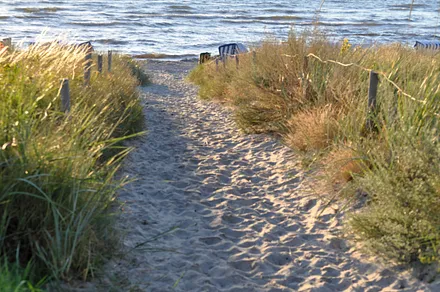 Eigener Strandzugang